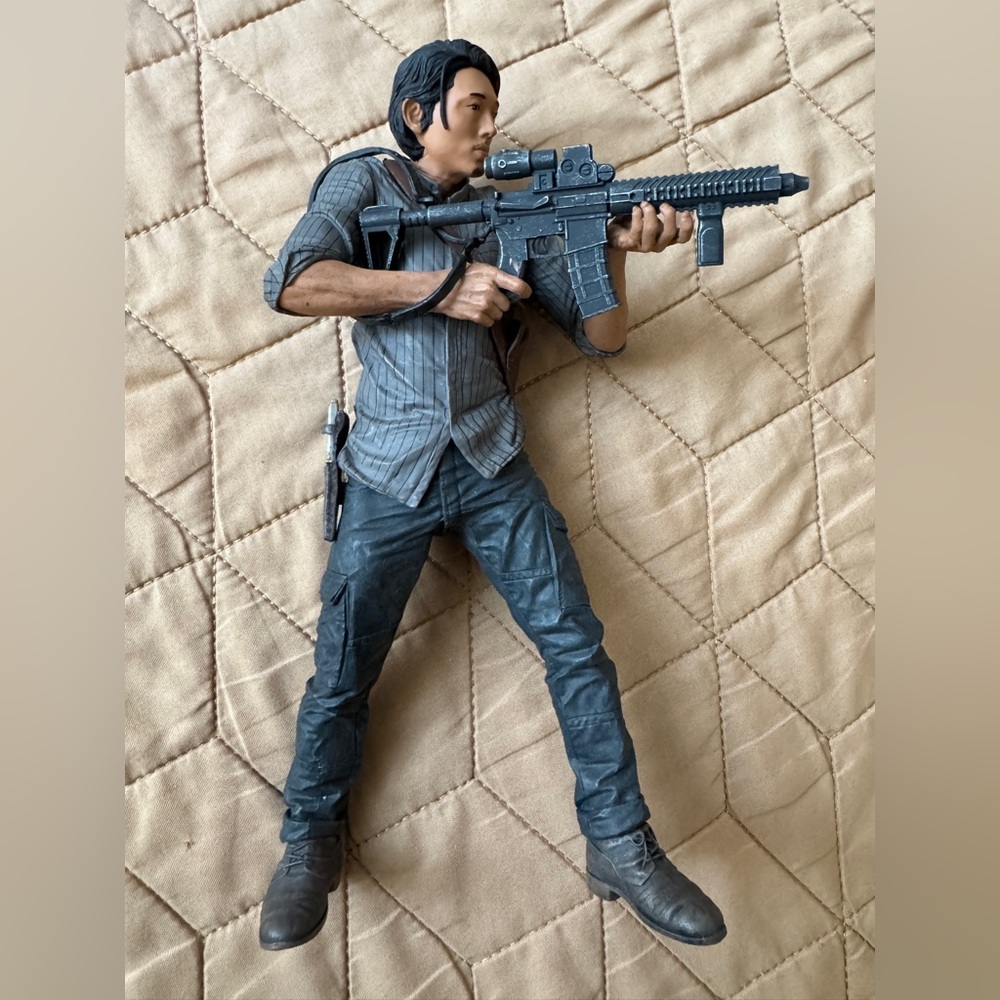 Stealth Warrior Action Figure - Black and Gray